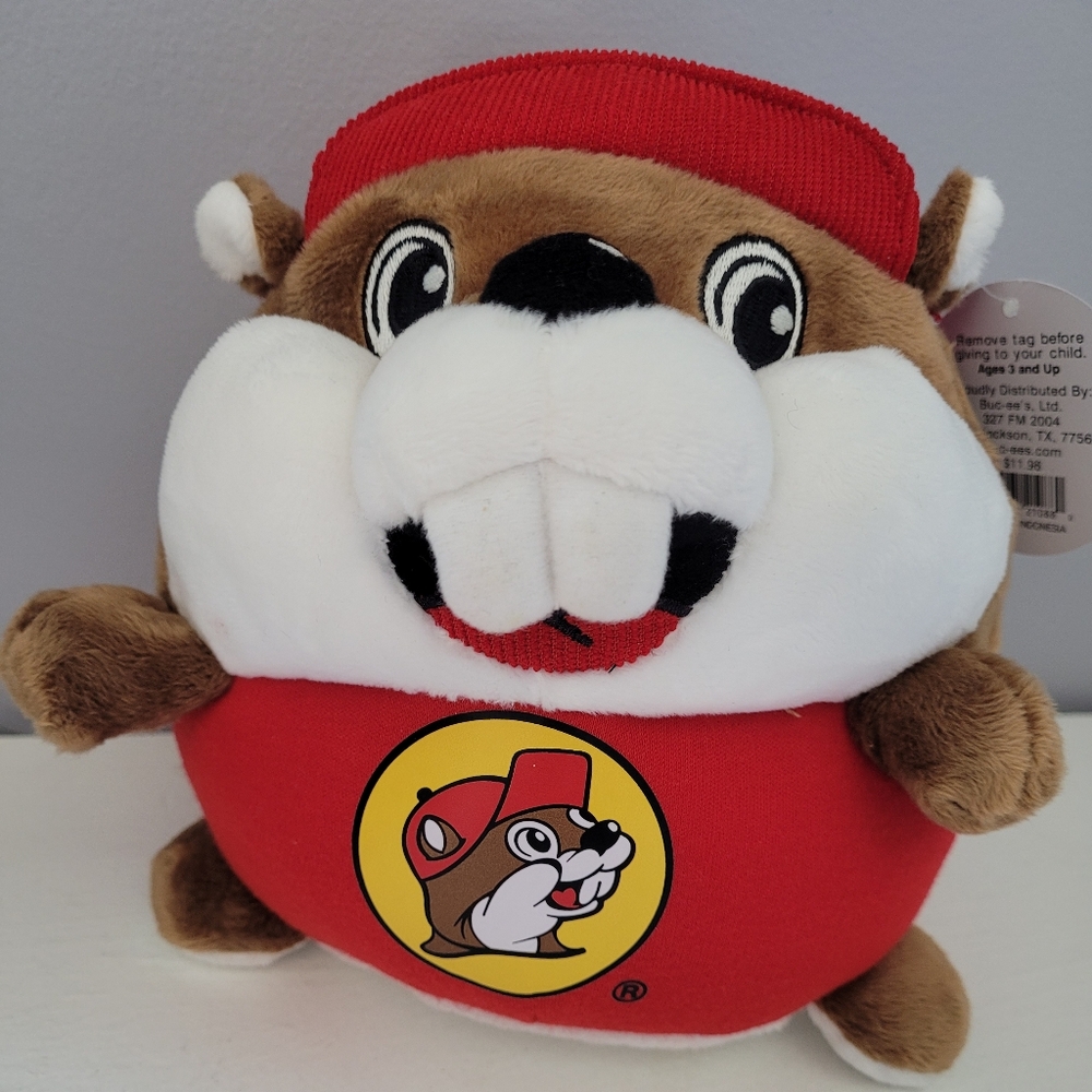 Buc-ee's Beaver Ball Plush NWT